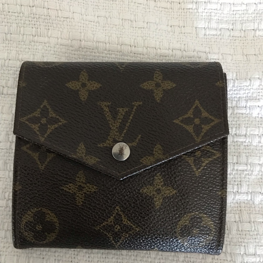 Louis Vuitton Mono Double Snap Wallet